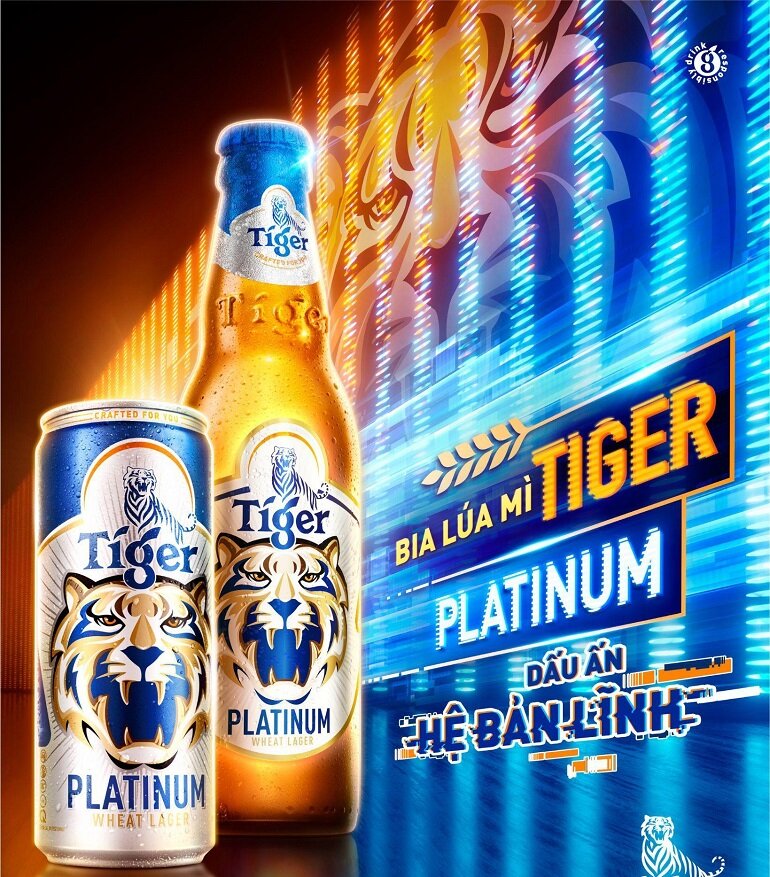 Đánh giá bia Tiger Platinum Wheat Lager uống có ngon không, nồng ...