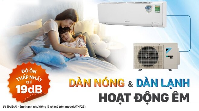 Tổng quan điều khiển điều hòa Daikin ATKF25XVMV