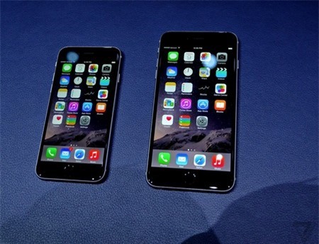 Bộ đôi iPhone 6 thế hệ mới vừa trình làng của Apple