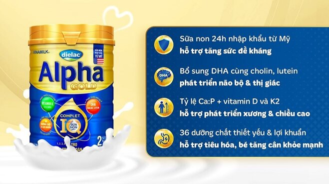 TOP 5 sữa tăng cân cho trẻ 6-12 tháng được nhiều mẹ đánh giá cao