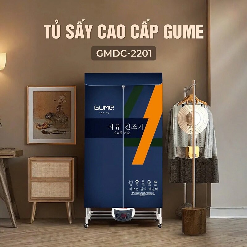 Đánh giá chất lượng tủ sấy quần áo Gume cao cấp cho gia đình