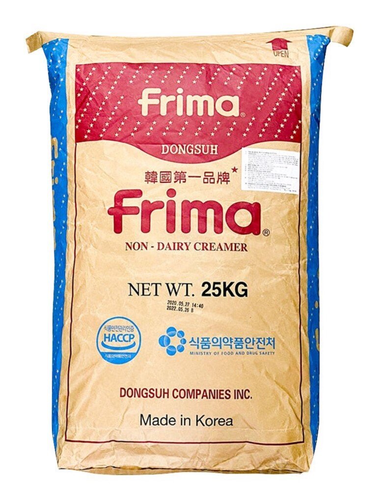 Bột sữa Frima 25kg siêu to khổng lồ cho bạn thoải mái nấu trà sữa