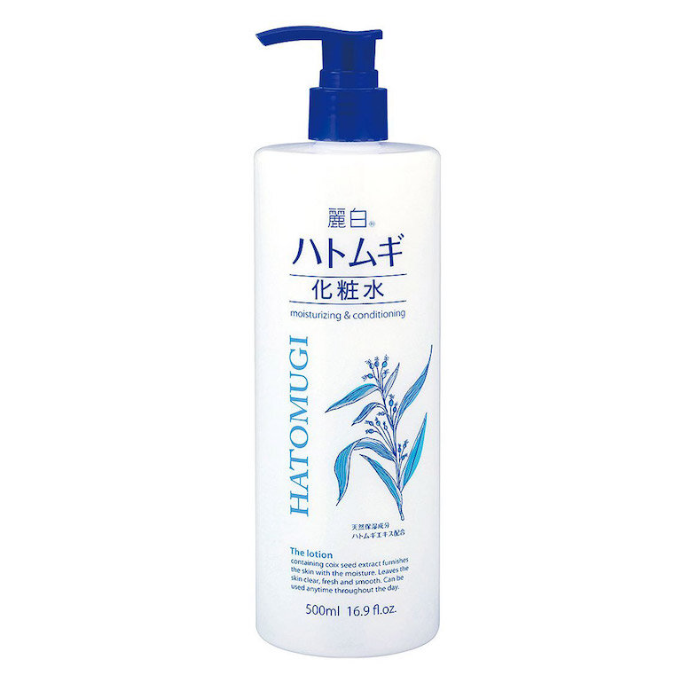 Nước hoa hồng Ý Dĩ Hatomugi 500ml có tên gọi đầy đủ là Lotion Naturie Skin Conditioner