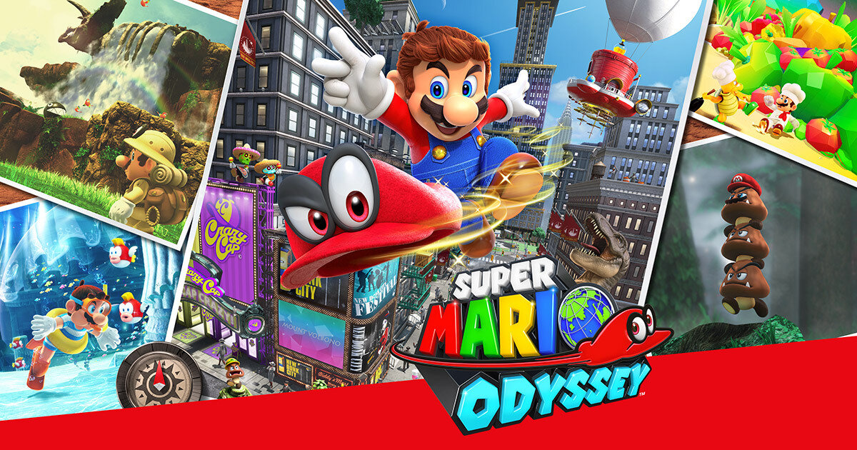 Tựa game Super Mario Odyssey được nhiều người yêu thích