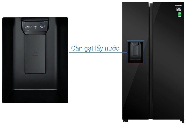 Tủ lạnh Side by Side 617 lít Samsung RS64R53012C/SV 