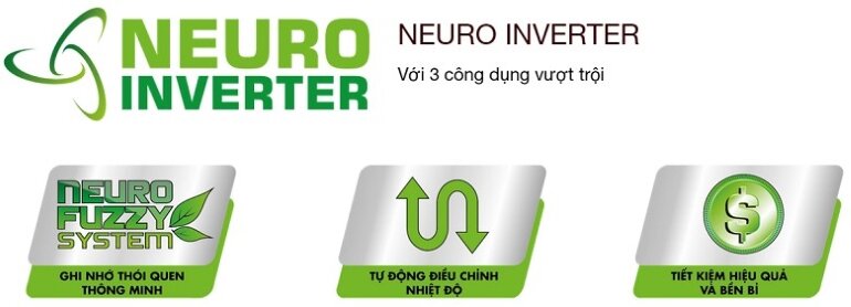 Tủ lạnh Mitsubishi Electric MR-F55EH-SLW-V - 460 Lít với công nghệ Neuro Inverter giúp tiết kiệm điện năng tối đa