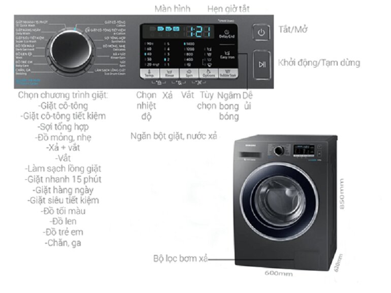 may giat 9kg Samsung WW90J54E0BX hoi nuoc