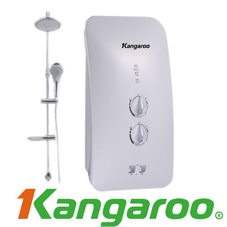 Bình tắm nóng lạnh trực tiếp Kangaroo có đèn báo phát hiện rò rỉ