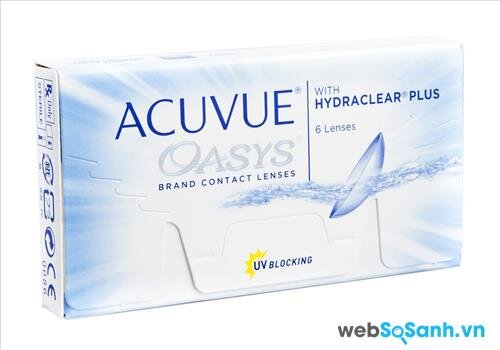 Kính áp tròng hãng nào tốt nhất: Kính áp tròng Acuvue