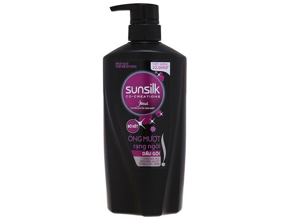 dầu gội sunsilk óng mượt