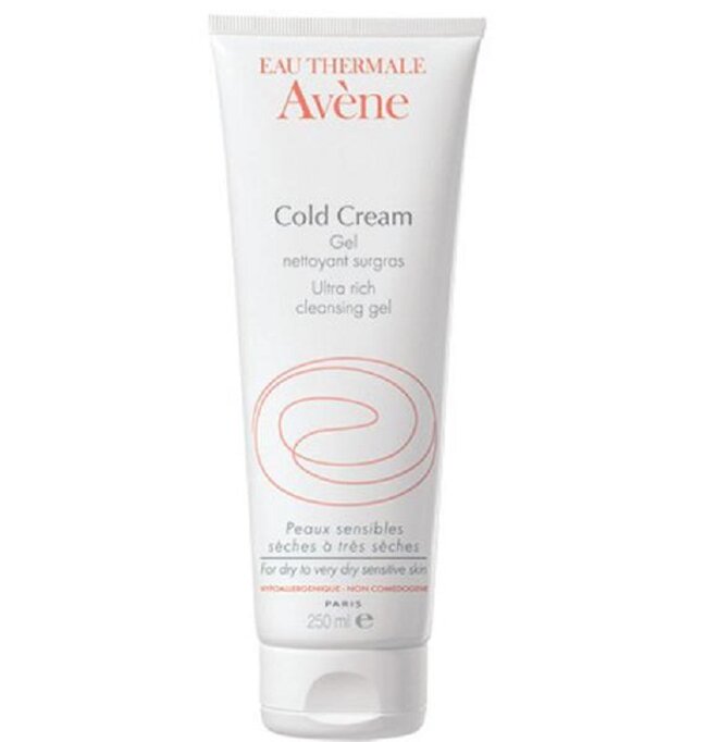 Sữa rửa mặt cho da khô Avene Cold Cream Ultra Rich Cleansing Gel