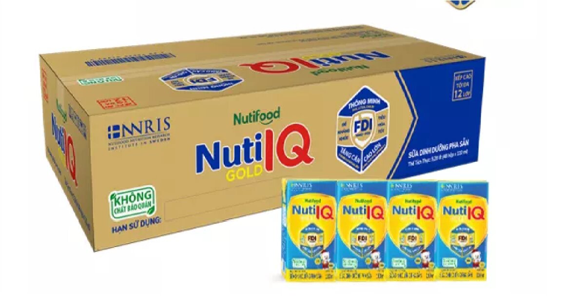 Có nên mua sữa bột pha sẵn Nuti IQ Gold cho bé trên 1 tuổi không? Vì sao?