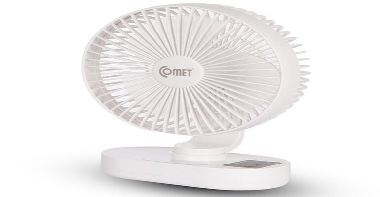 Comet CRF1406 có thể sử dụng liên tục đối với mức độ thấp lên đến 4.5 tiếng quạt tích điện Comet CRF1406