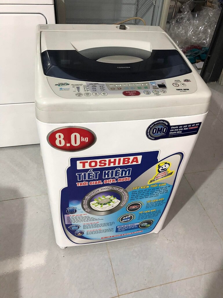 Máy giặt Toshiba lồng đứng 8 kg AW-E89SV