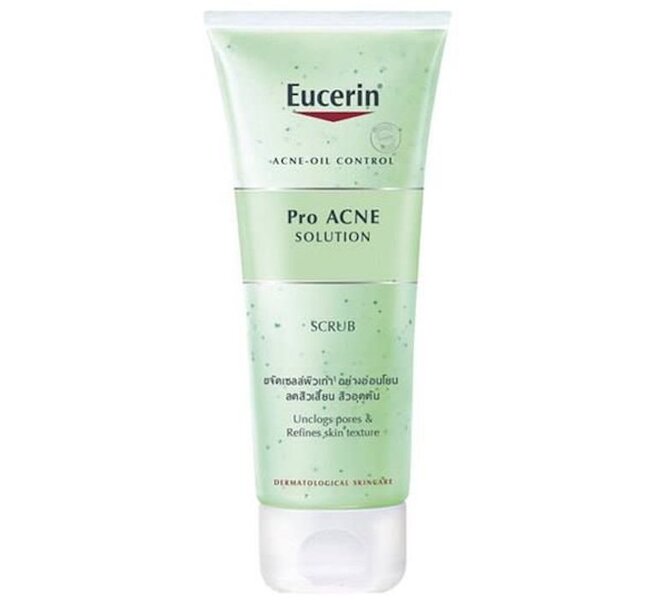 Tẩy da chết cho da mụn Eucerin Proacne Scrub