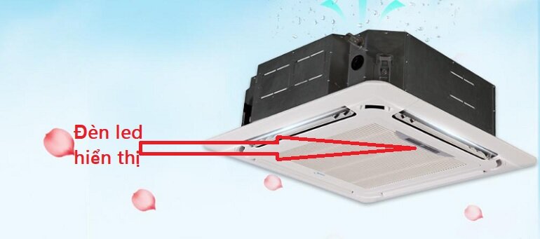 Điều hòa 18000BTU Casper CC-18IS33 có tích hợp đèn led hiển thị thông minh