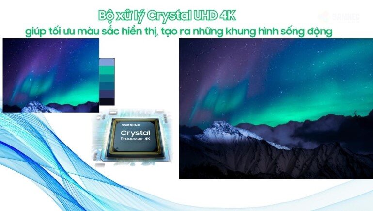 Smart tivi Samsung 4K Crystal UHD 65 inch UA65CU8500