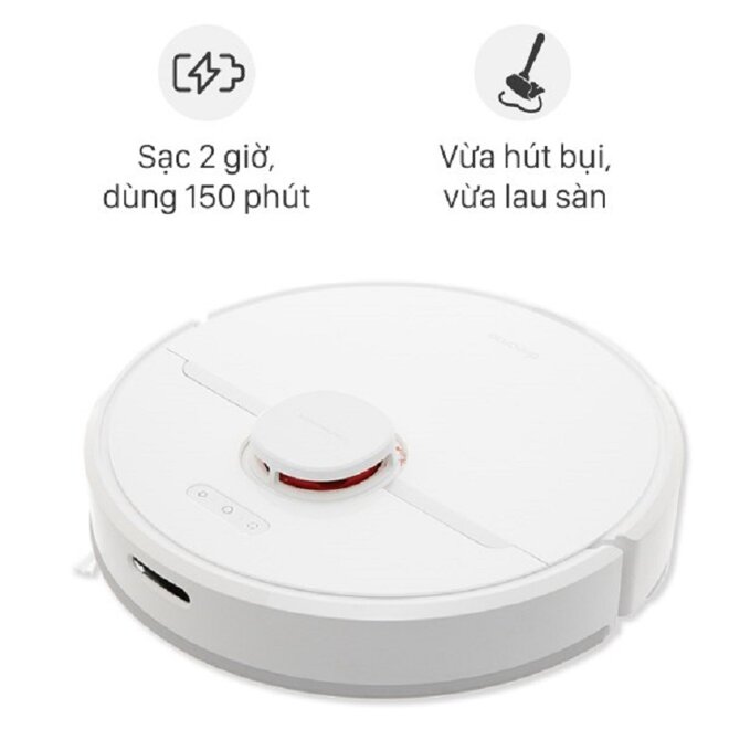 robot hút bụi lau sàn Midea