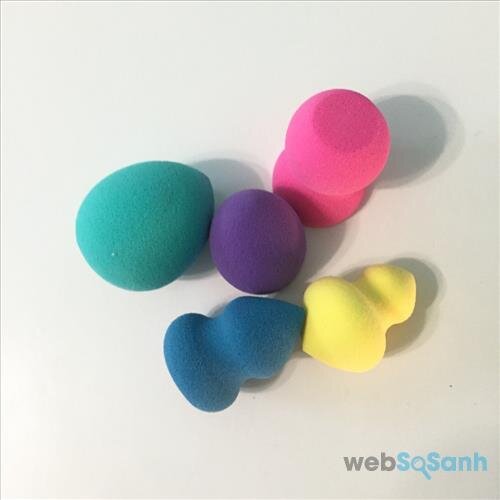 Mút trang điểm Sephora Collection Confetti Mini Sponges
