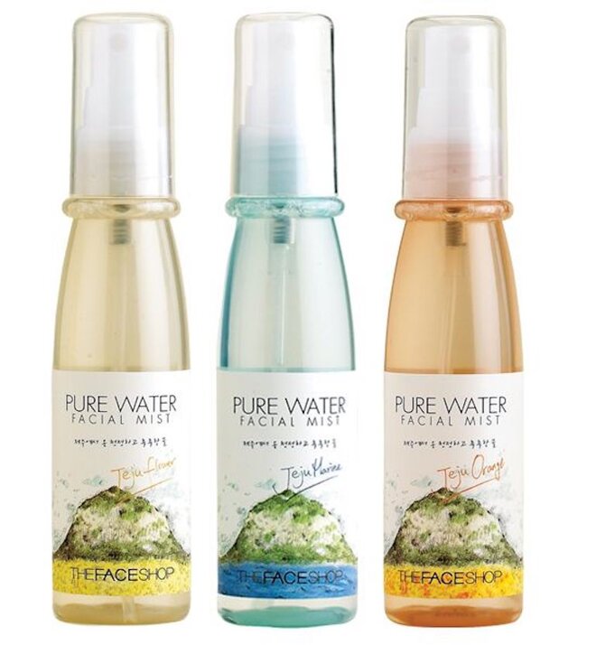 Xịt khoáng The Face Shop Pure Water Facial Mist.