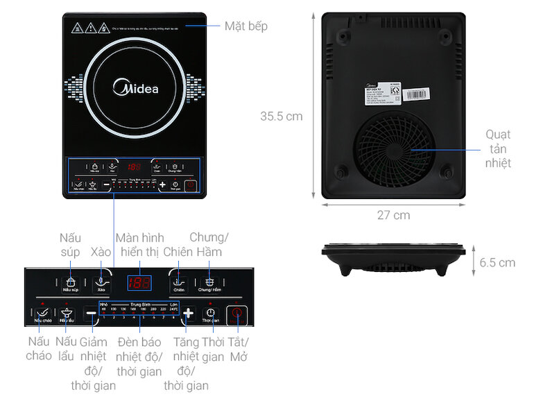 Cùng khám phá tổng hợp các chiếc bếp từ đơn Electrolux giá rẻ, bán chạy tháng 4/