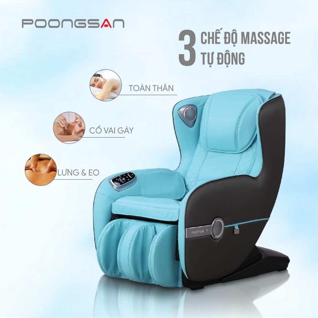 3 chế độ massage chuyên biệt