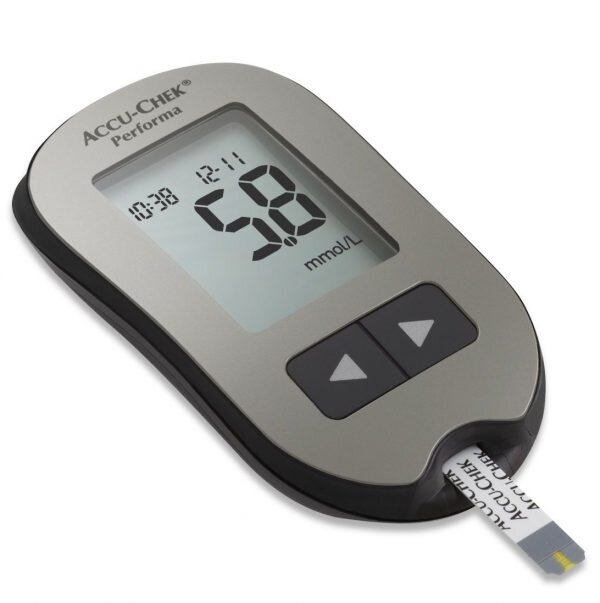 Máy đo đường huyết loại nào tốt hiện nay | Máy đo đường huyết Accu Chek Performa 