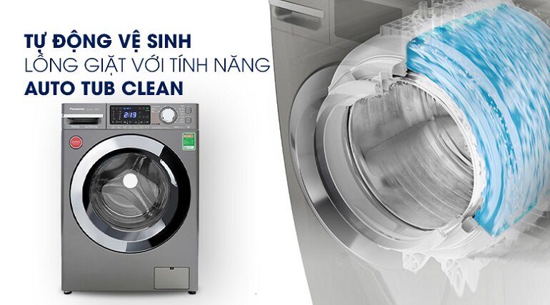 máy giặt Panasonic 9kg cửa ngang