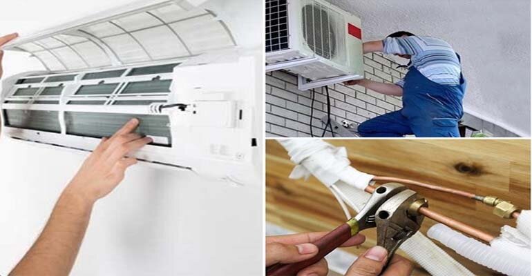 Người dùng nên lắp cục nóng điều hòa ở nơi thông thoáng dieu hoa midea 2