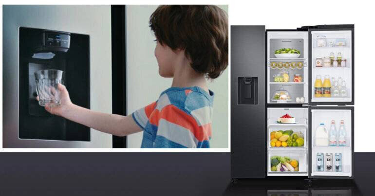 Tủ lạnh với thiết kế thông minh và hiện đại