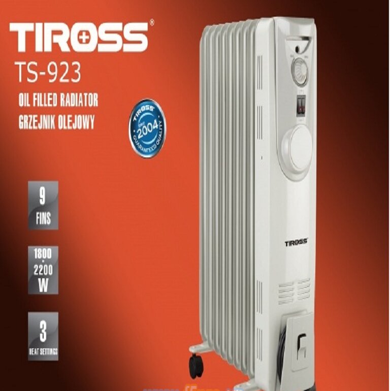 Máy sưởi dầu Tiross 9 thanh TS-923