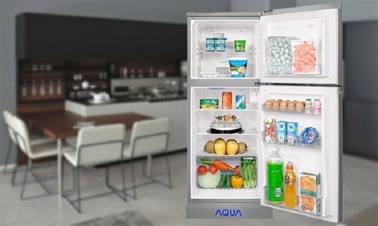 Tủ lạnh AQUA AQR-145EN/SS 143 lít
