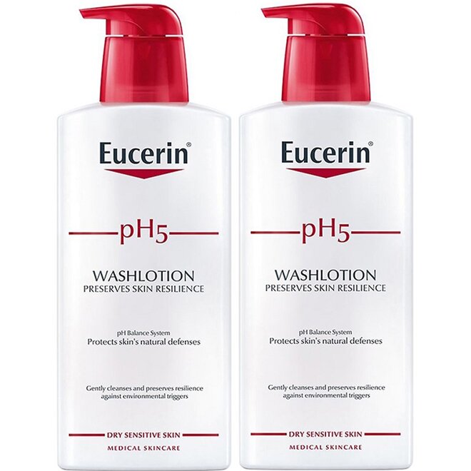 Sữa rửa mặt Eucerin pH5 Washlotion