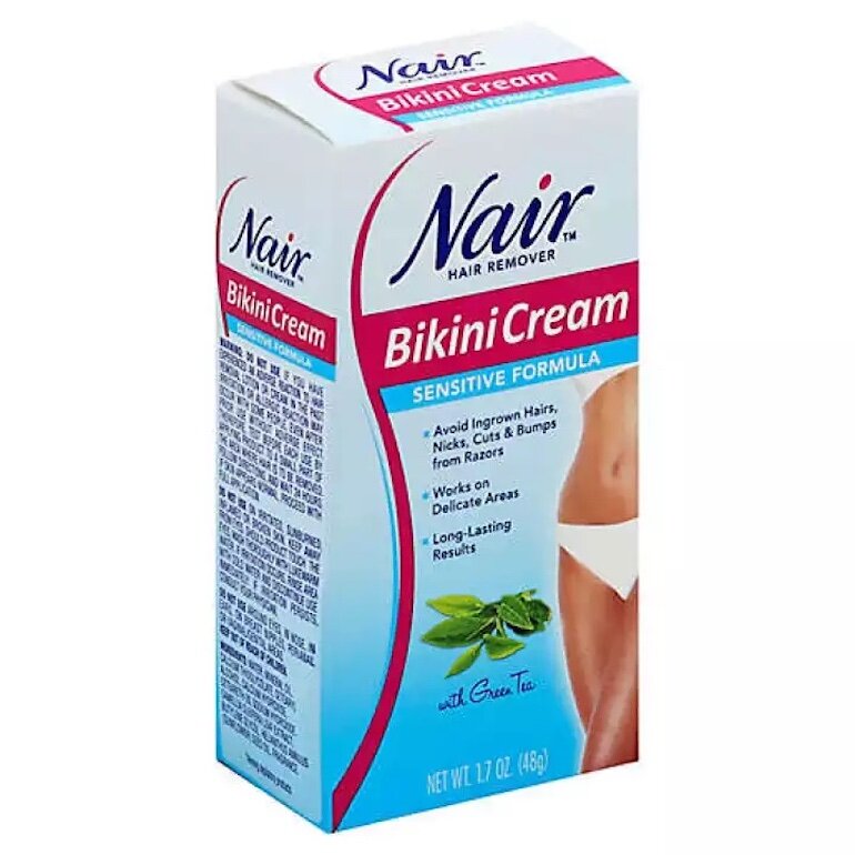 Kem tẩy lông vùng kín Nair Sensitive Formula Bikini Cream