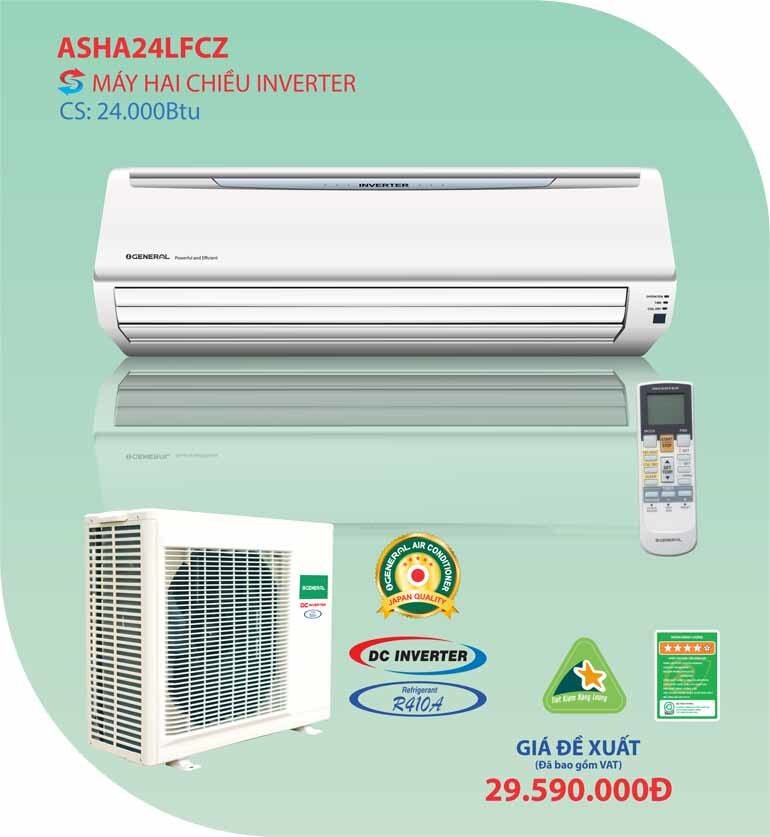 Điều hòa General 24000btu