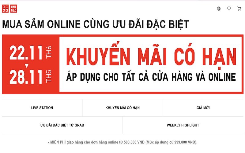 Uniqlo, H&M, Owen và loạt thương hiệu thời trang nổi tiếng giảm giá 