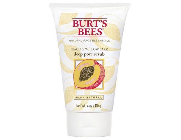 Burt’s Bees Peach & Willow Bark Deep Pore Scrub