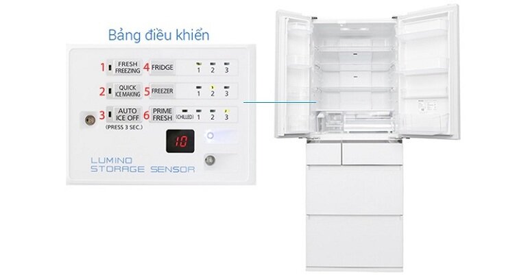 Hướng dẫn sử dụng tủ lạnh Panasonic 6 cánh