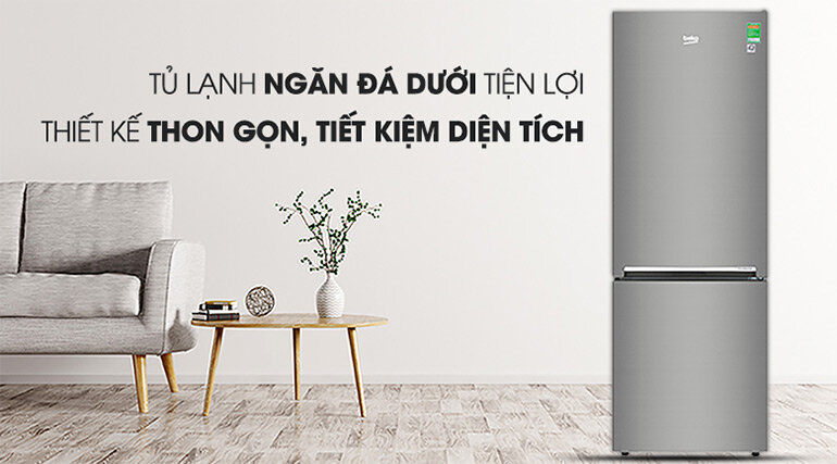 Tủ lạnh Beko RDNT371I50VGB - inverter, 340 lít được nhiều người yêu thích