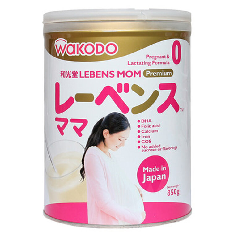 Sữa bầu Nhật Wakodo Lebens Mom có vị dễ uống