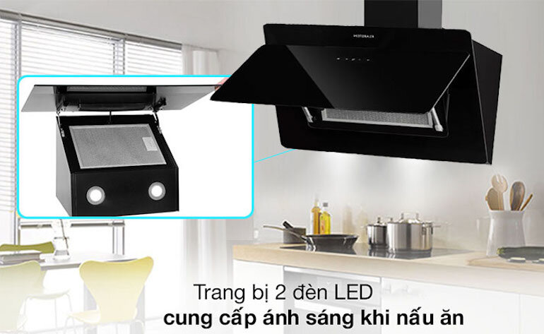 Klarstein Laurel 60 tích hợp bộ lọc than hoạt tính hiệu quả