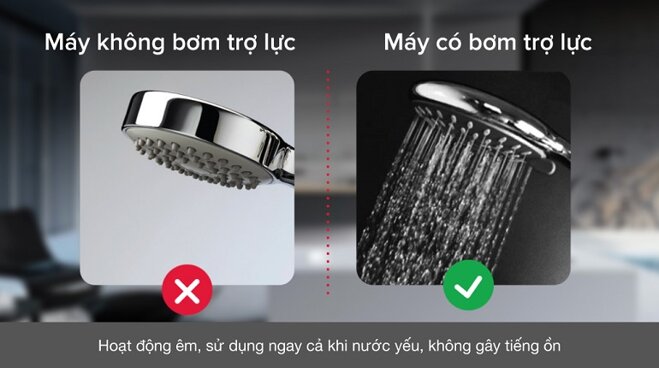 Bình nóng lạnh trực tiếp Ariston Aures Premium 4.5 - Kèm sen cây