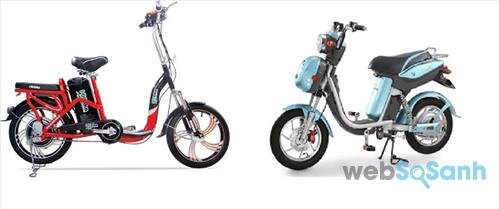 so sánh xe đạp điện hkbike và nijia
