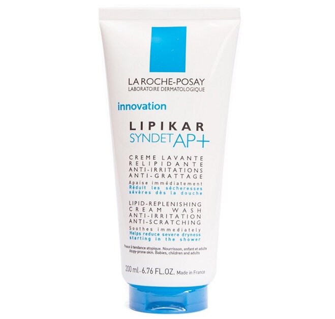 Sữa rửa mặt và tắm La Roche Posay Lipikar Syndet Ap+ Cream