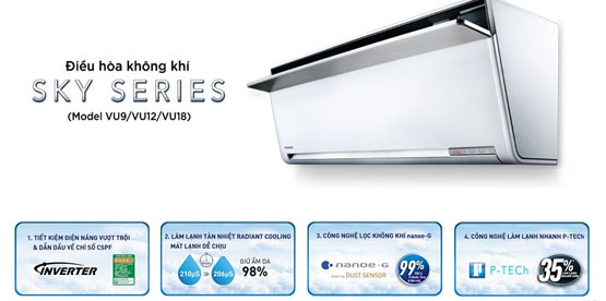 điều hòa panasonic sky series