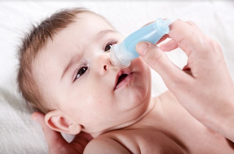 Máy hút dịch mũi cho trẻ