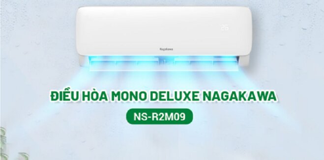 Điều hòa Nagakawa 18000BTU 1 chiều NS-C18R2M09 Gas R32