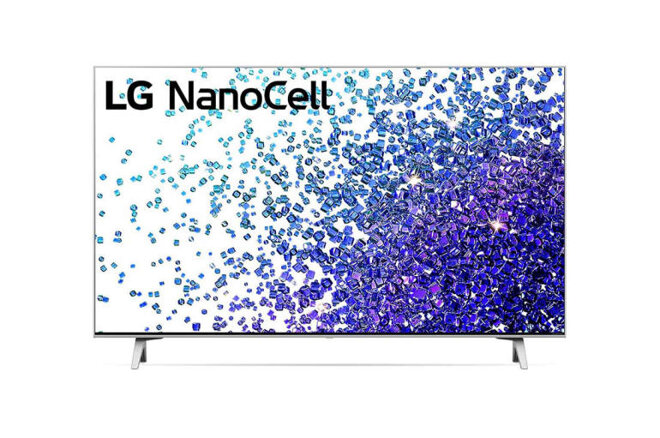 Smart Tivi Nanocell LG 4k 43 inch 43NANO77TPA có kích thước tương đối nhỏ phù hợp với không gian chật hẹp.