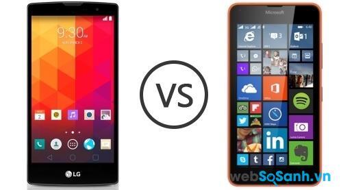 Cấu hình của LG Magna và Lumia 640 khá cân bằng