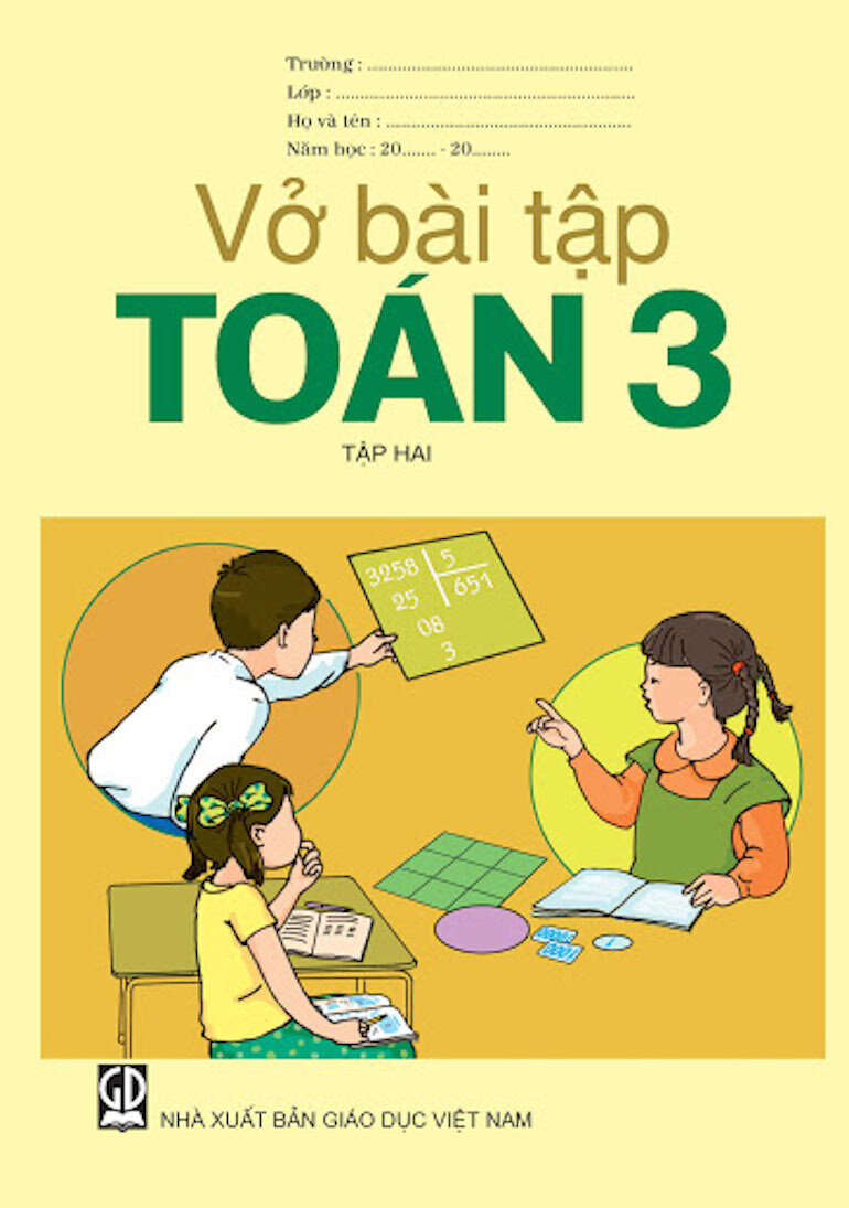 Sách giáo khoa lớp 3 mang tới cảm giác vui vẻ khi học tập